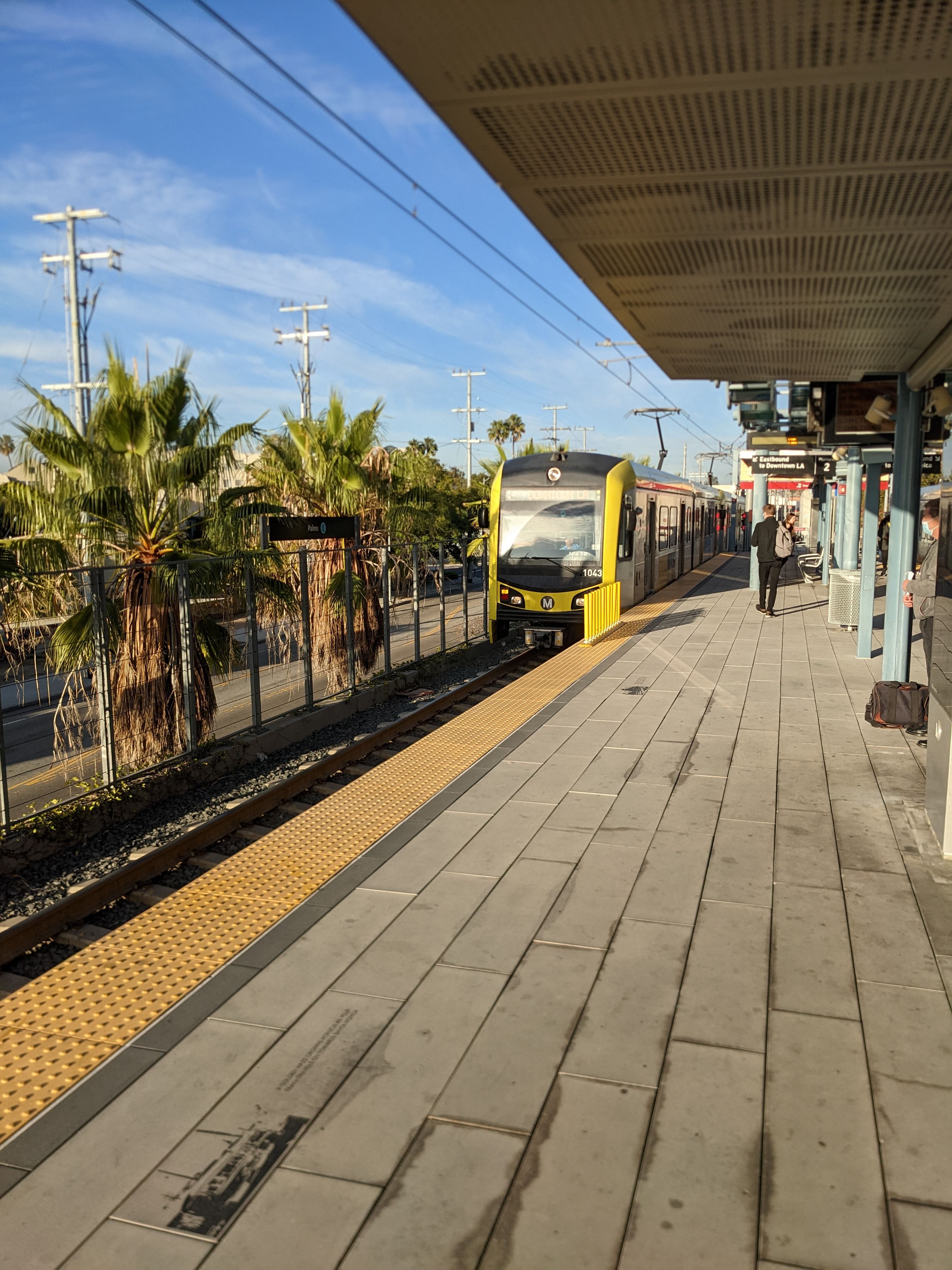 The Expo Line train