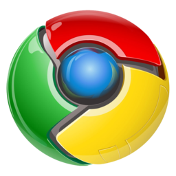The original Google Chrome icon